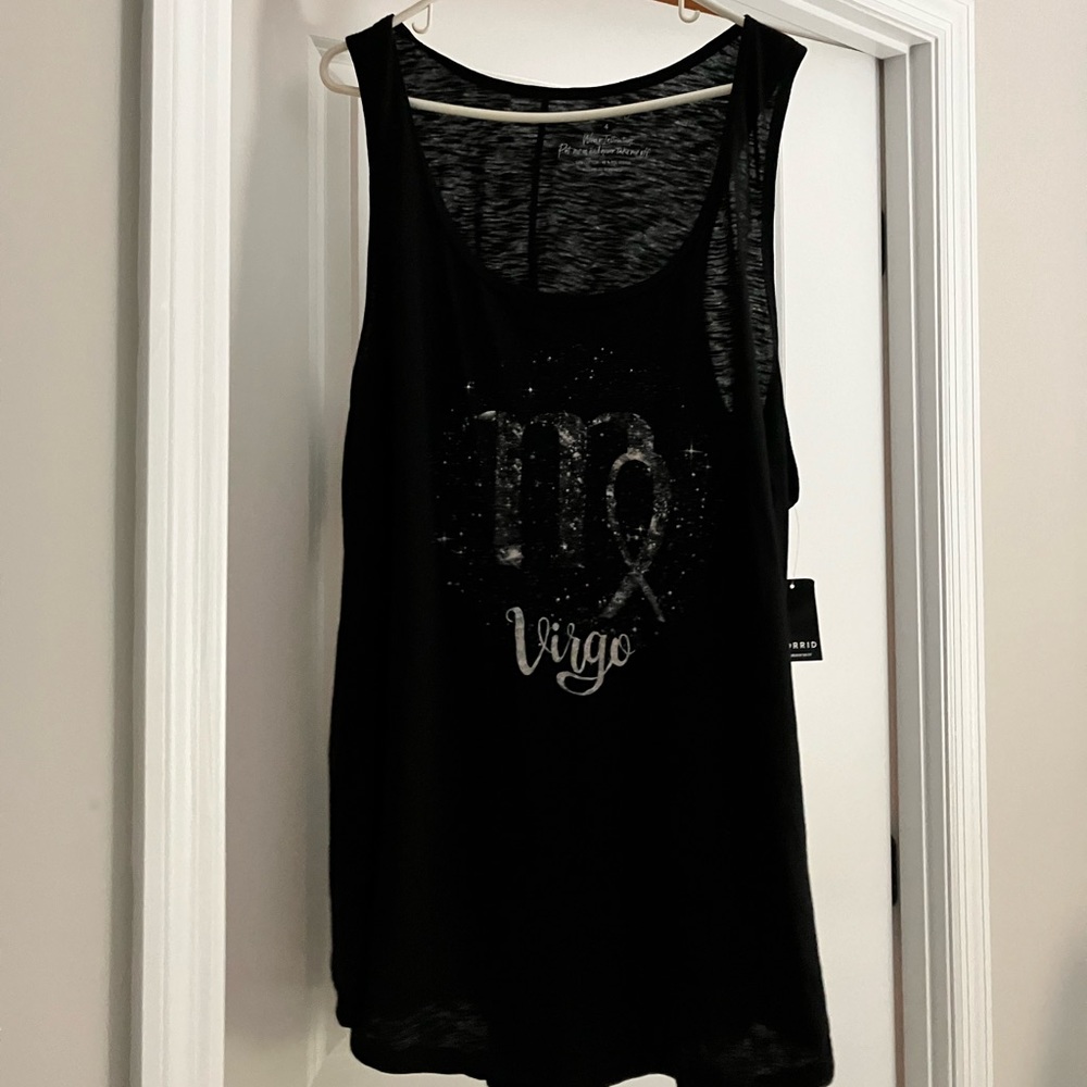 Torrid Virgo Black Tank Top